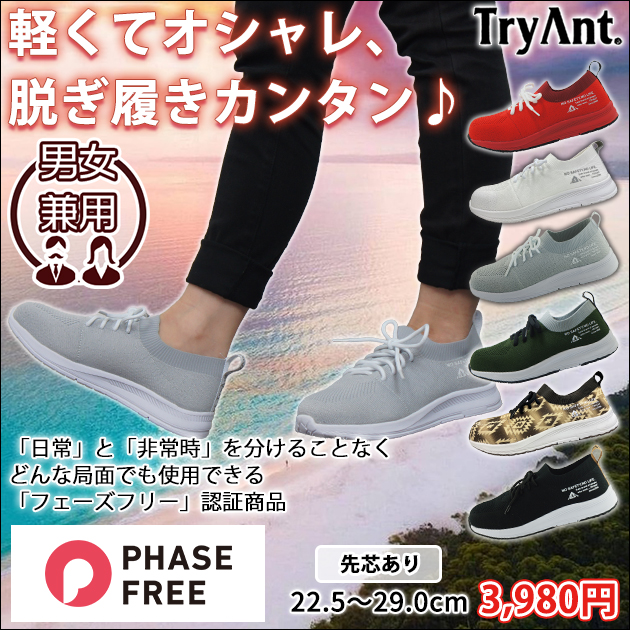 TryAnt トライアント 安全靴 アンジュセーフティ A-30