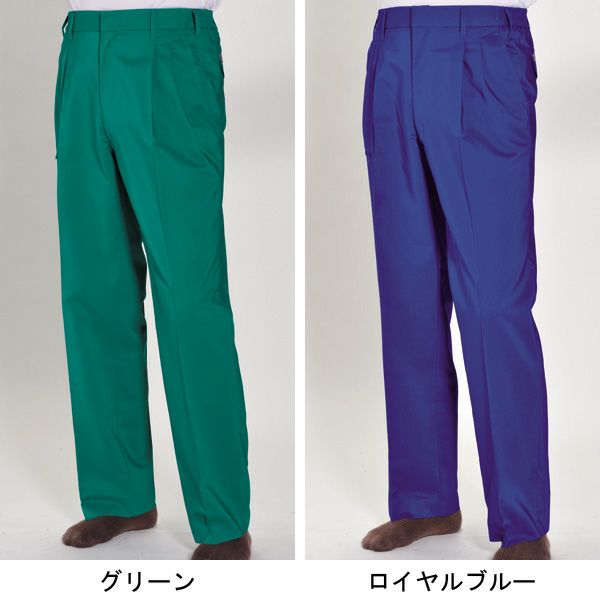 BURTLE バートル 作業着 春夏作業服 ツータックシャーリングパンツ 9028