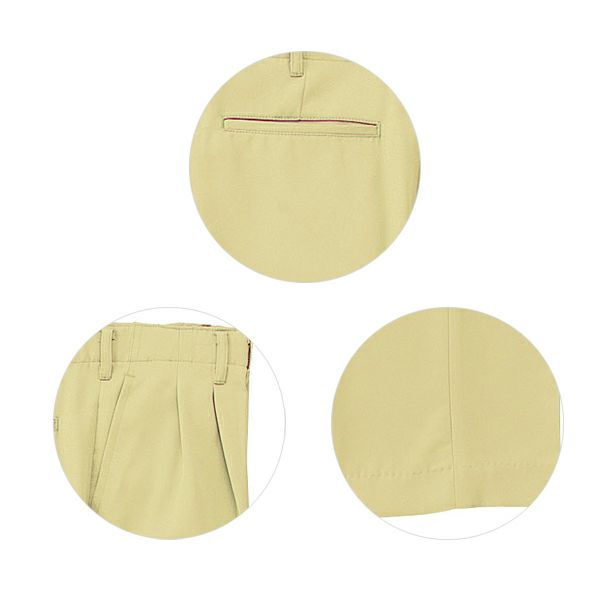 クロダルマ 作業着 秋冬作業服 スラックス ツータック  2701