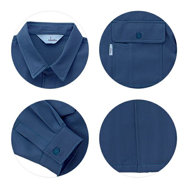 クロダルマ 作業着 秋冬作業服 長袖シャツ 272