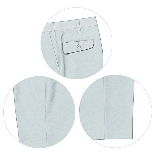 クロダルマ 作業着 秋冬作業服 スラックス ワンタック  31098