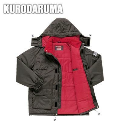 防寒ジャンパー クロダルマ 3ウェイコート 54165 作業着 防寒 作業服 クロダルマ 作業着 秋冬作業服 防寒3ウェイコート 54165 |｜ワーク