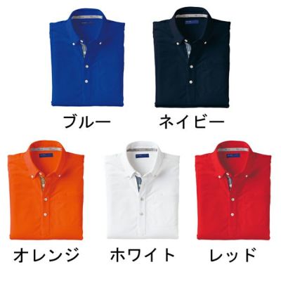 クロダルマ 作業着 春夏作業服 半袖ポロシャツ ボタンダウン  26417