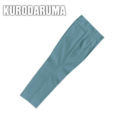 クロダルマ 作業着 春夏作業服 スラックス ツータック  31371