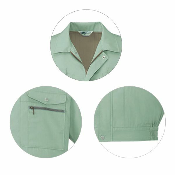 自重堂 作業着 春夏作業服 半袖ブルゾン 609