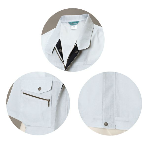 TSDESIGN 藤和 作業着 春夏作業服 半袖ブルゾン 7156