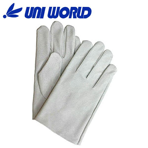ユニワールド 皮製手袋 豚クレスト革手袋 ストレートタイプ 380