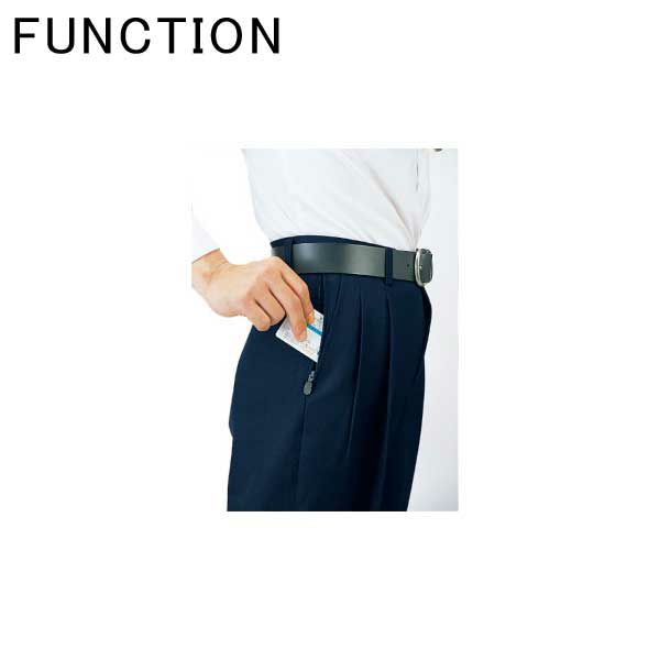 XEBEC ジーベック 作業着 作業服 ビジネススラックス ワンタック  16110