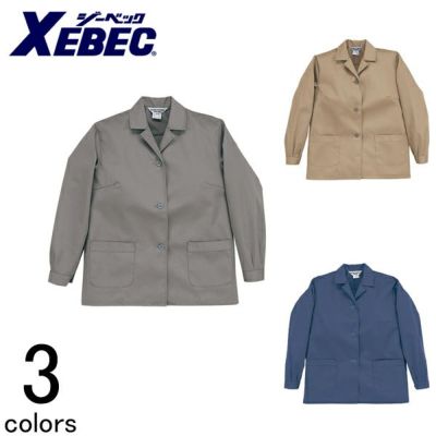 XEBEC ジーベック 作業着 秋冬作業服 レディスジャケット 3862