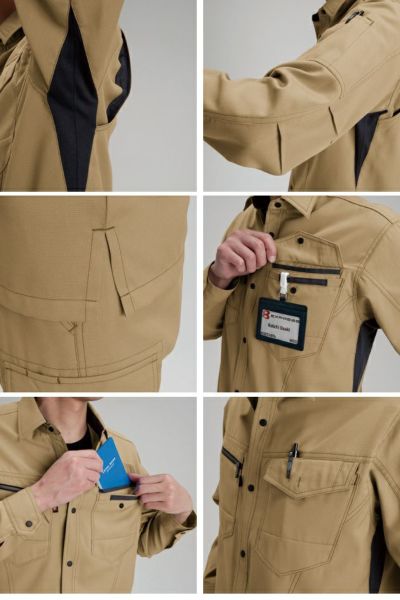 楽天市場】バートル 作業服 ジャンバー BURTLE 7091 長袖