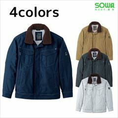 SOWA 桑和 作業着 秋冬作業服 防寒ブルゾン5703