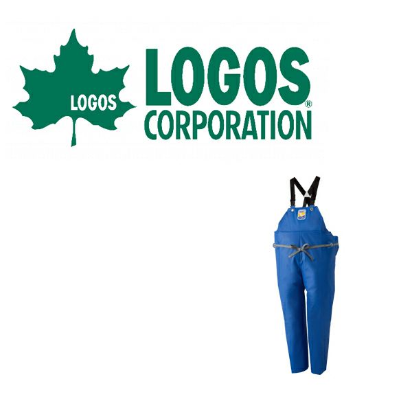 4L LOGOS ロゴス レインウェア マリンエクセル・胸当付ズボン膝当て付 サスペンダー式 12063 |｜ワークストリート