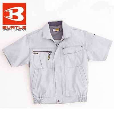 4L～5L BURTLE バートル 作業着 春夏作業服 半袖ブルゾン 6062