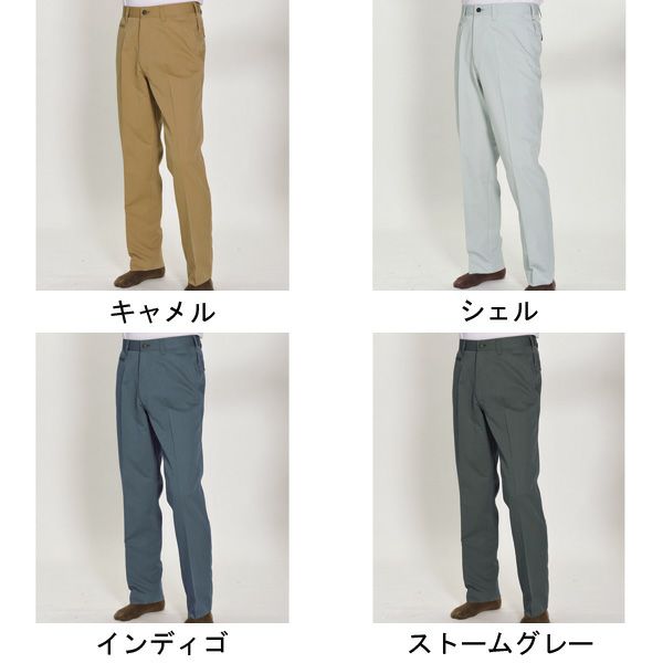 105～125cm BURTLE バートル 作業着 春夏作業服 ノータックパンツ 8067