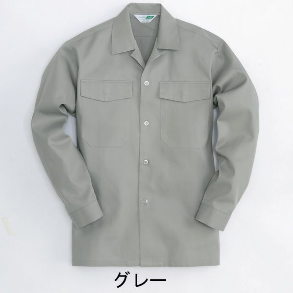 4L～5L BURTLE バートル 作業着 春夏作業服 オープンシャツ 7650OP