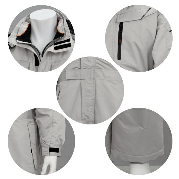 5L TSDESIGN 藤和 作業着 秋冬作業服 防寒ツナギ 7620