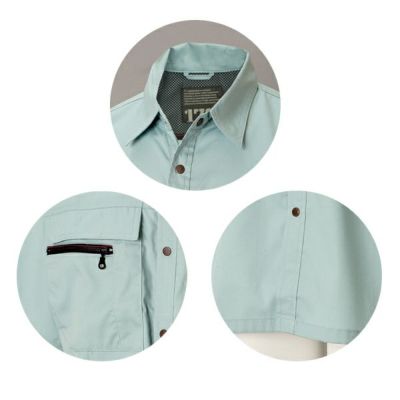 5L TSDESIGN 藤和 作業着 春夏作業服 半袖シャツ 1755