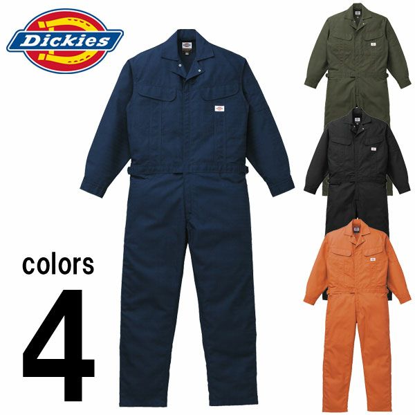 3L～5L Dickies ディッキーズ 作業着 通年作業服 年間物つなぎ服 1101