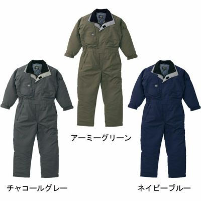 3L～6L AUTO-BI 山田辰 作業着 秋冬作業服 防寒ツヅキ服 A-700