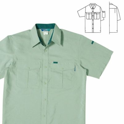 4L SOWA 桑和 作業着 春夏作業服 半袖シャツ 917
