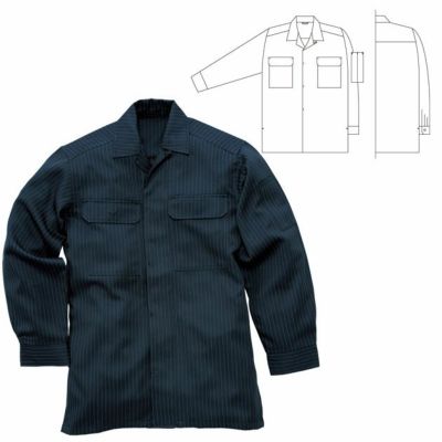 4L SOWA 桑和 作業着 通年作業服 オープンシャツ 64015
