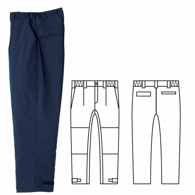 4L SOWA 桑和 作業着 秋冬作業服 防寒パンツ3309