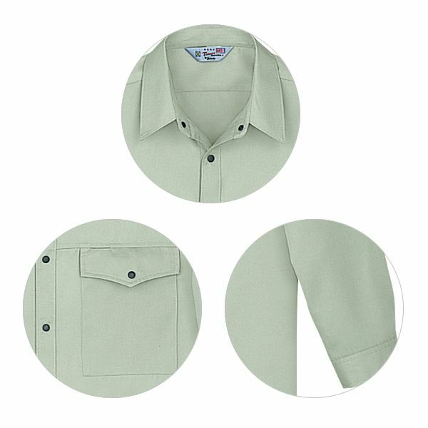 4L 自重堂 作業着 秋冬作業服 長袖シャツ 1765