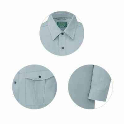 4L 自重堂 作業着 秋冬作業服 長袖シャツ 46904