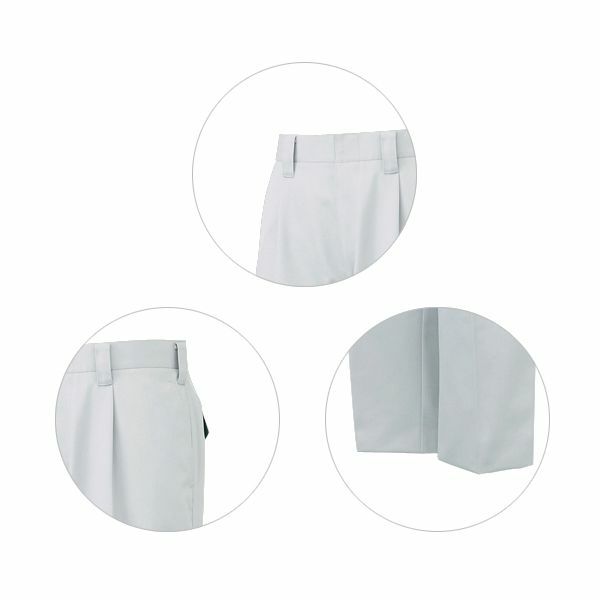 112～120cm 自重堂 作業着 秋冬作業服 ワンタックパンツ 81401