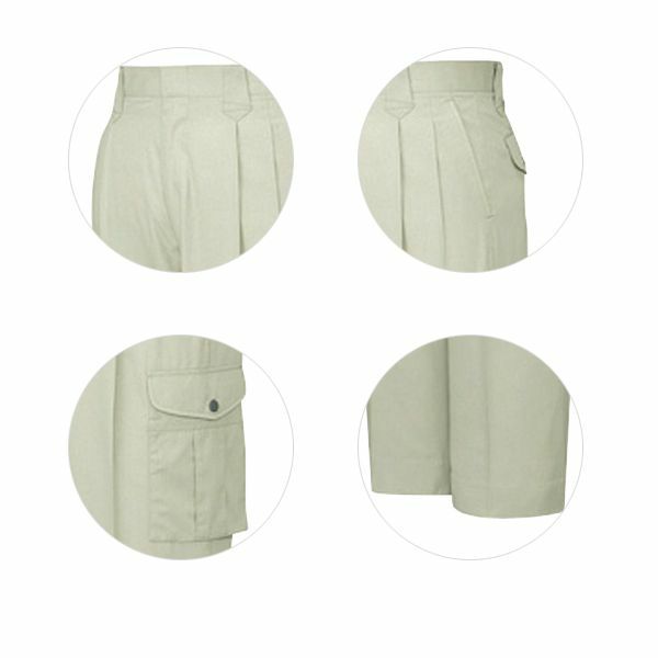 112～120cm 自重堂 作業着 春夏作業服 ツータックカーゴ 46102