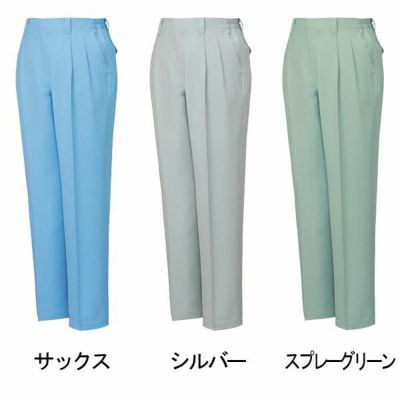 4L 自重堂 作業着 春夏作業服 ツータックパンツ 84401