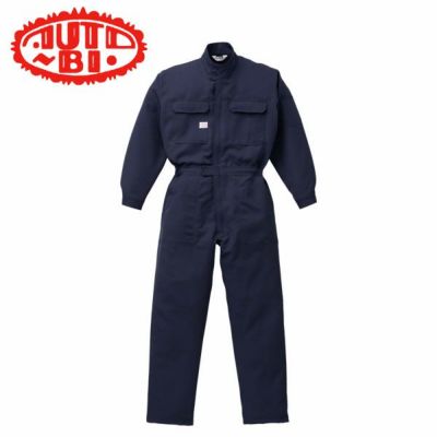 3L AUTO-BI 山田辰 作業着 秋冬作業服 耐酸ツヅキ服 6100