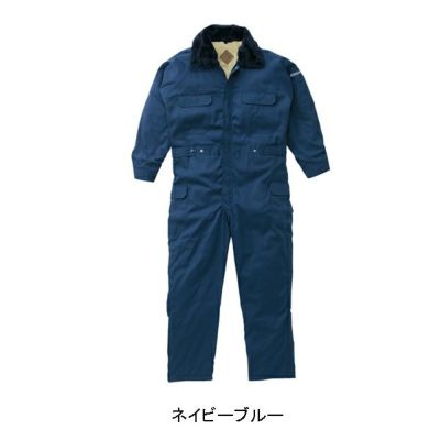 4L～5L AUTO-BI 山田辰 作業着 秋冬作業服 防寒ツヅキ服 フードイン仕様  A-300