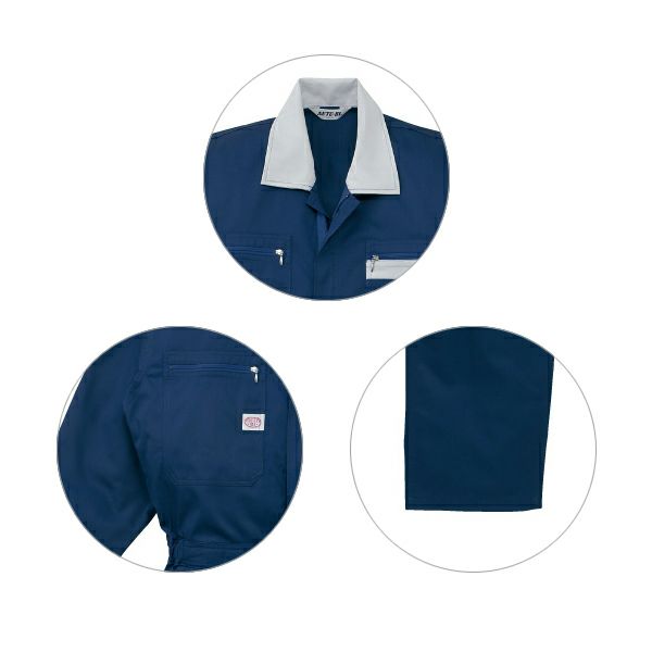 4L～5L AUTO-BI 山田辰 作業着 春夏作業服 ツヅキ服 5600