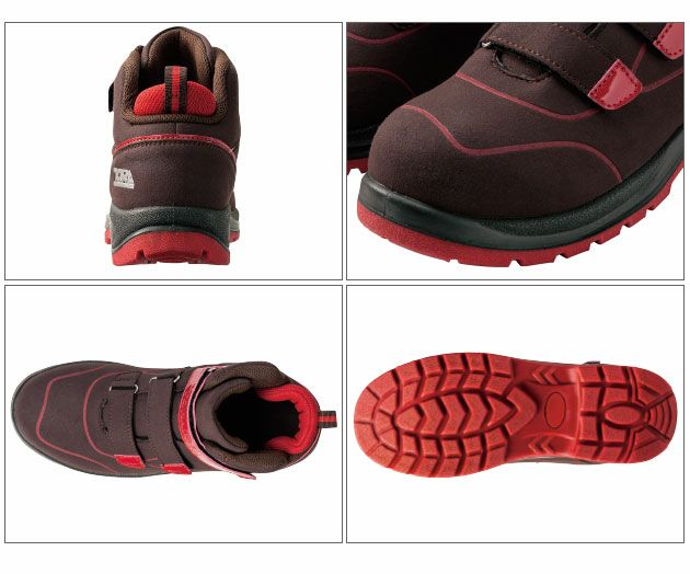 寅壱 安全靴 セーフティースニーカー ミッドカット  0187-965