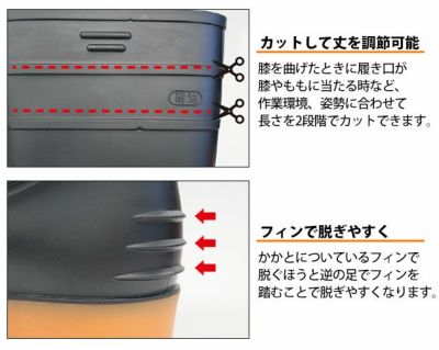 S-ZERO 安全長靴 S-ZERO SZ-620