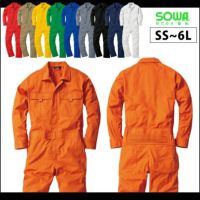 SS～3L SOWA 桑和 作業着 通年作業服 続服 9300