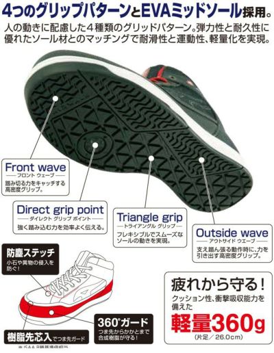 AIRWALK エアーウォーク 安全靴 AW-660 AW-670