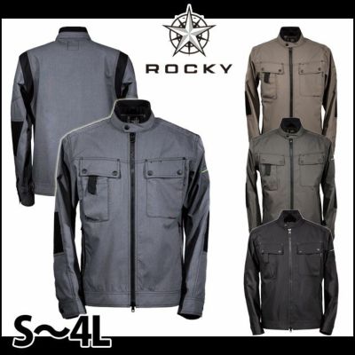 Rocky ロッキー 作業着 通年作業服 メンズブルゾン RJ0603