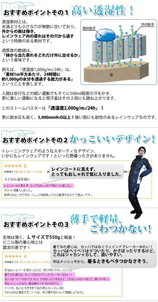 10着セット 弘進 レインコートレインウェア合羽  ストームバスタークラウン