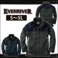 M～3L EVENRIVER イーブンリバー 作業着 秋冬作業服 ウインターシェルジャケット M-04J