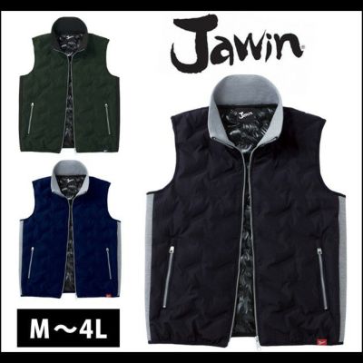 M～EL 自重堂 作業着 秋冬作業服 Jawin 防寒ベスト 58610