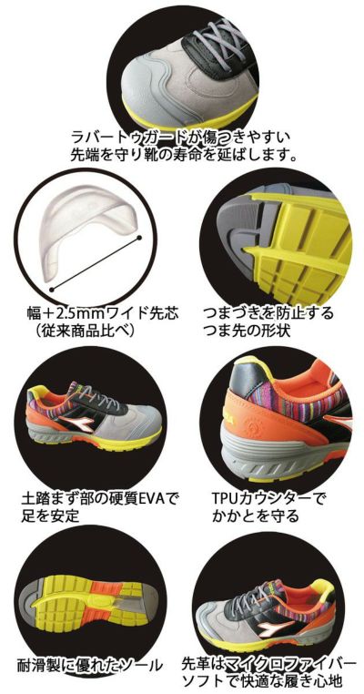 DIADORA ディアドラ 安全靴 BLUEJAY（ブルージェイ） BJ-121 BJ-312 BJ-812