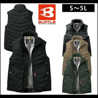 S～3L BURTLE バートル 作業着 秋冬作業服 防寒ベスト（ユニセックス） 5264