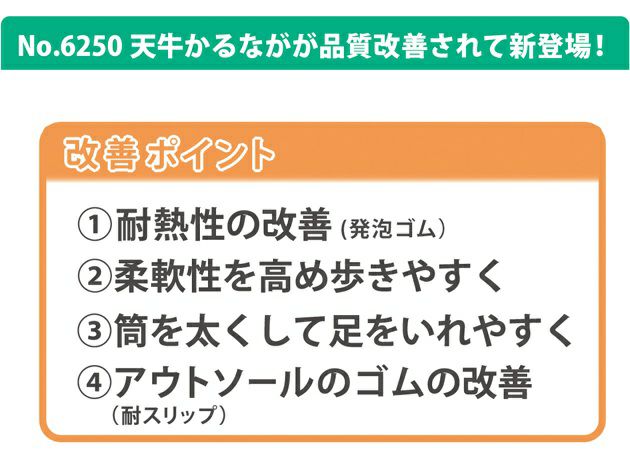 富士手袋工業 長靴 天牛かるなが RE-6250