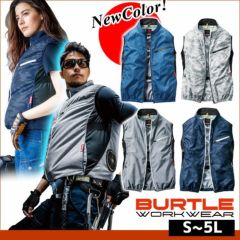 S～3L BURTLE バートル 作業着 空調作業服 エアークラフトベスト（ユニセックス） AC1024 服のみ