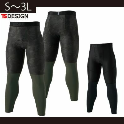 S～3L TSDESIGN 藤和 春夏インナー TS DELTA ロングパンツ 8312