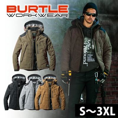 S～XL BURTLE バートル 作業着 電熱ウェア 電熱ジャケット 防寒ジャケット（大型フード付き）（ユニセックス） 5270