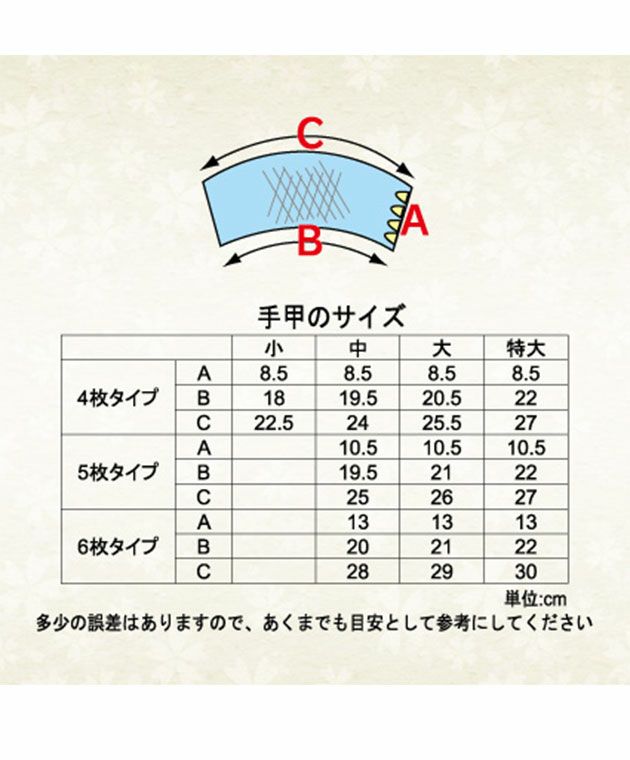富士強力 手甲・脚絆 強力藍染手甲 5枚