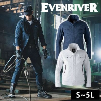 4L～5L EVENRIVER イーブンリバー 作業着 秋冬作業服 ヘビーエクストリームストレッチブルゾン ERX507